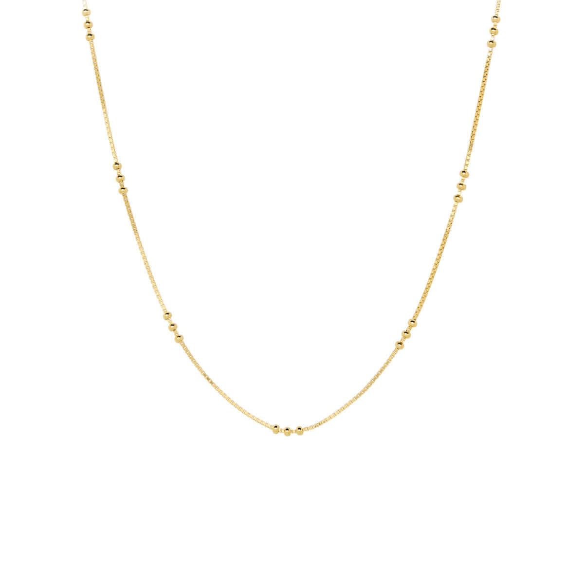 Eva Necklace, forgyyldt sølv – Ægte håndværk fra Dirks Jewellery