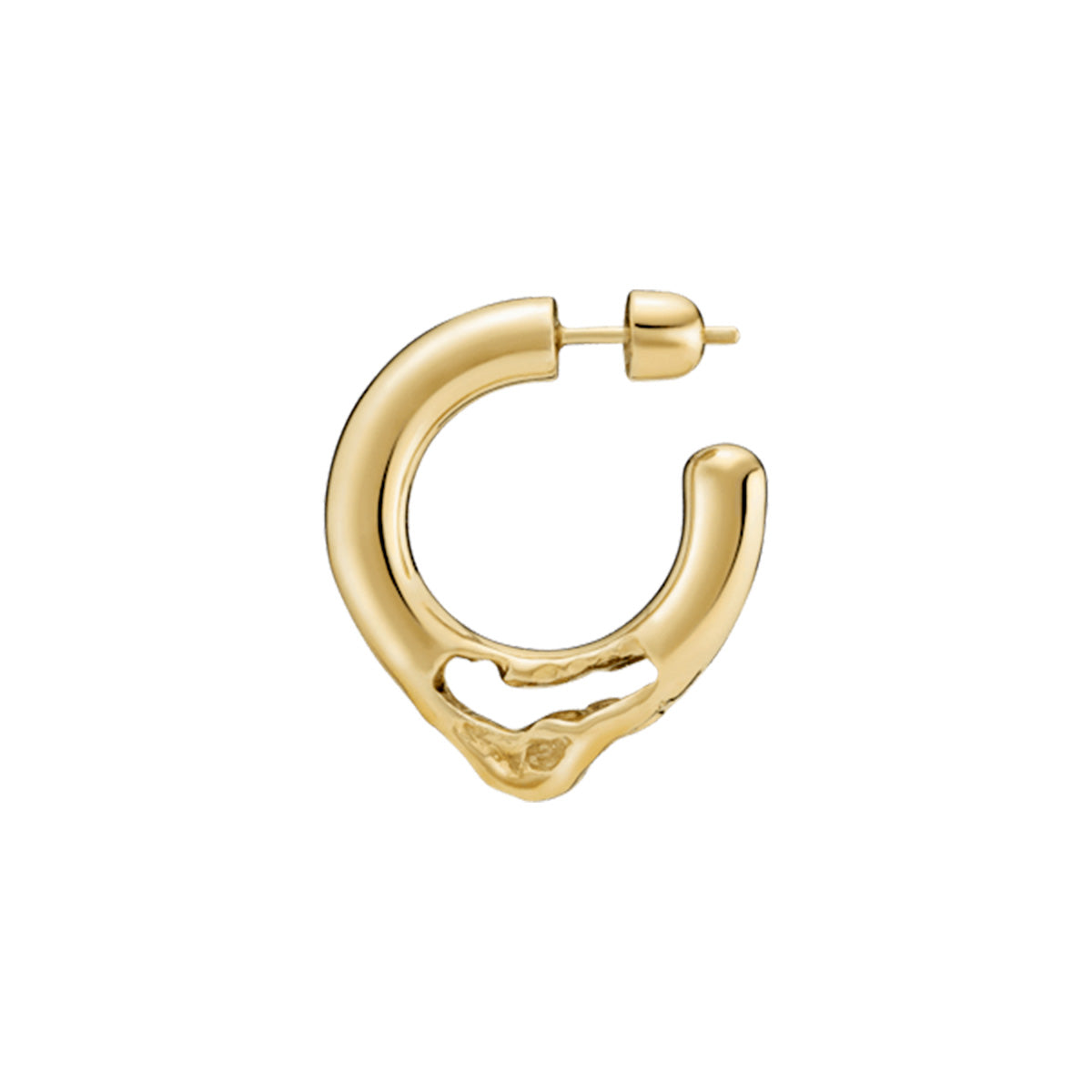 Flea 15 Hoop sølv forgyldt – Hoop Earrings fra Maria Black | Dirks Jewellery