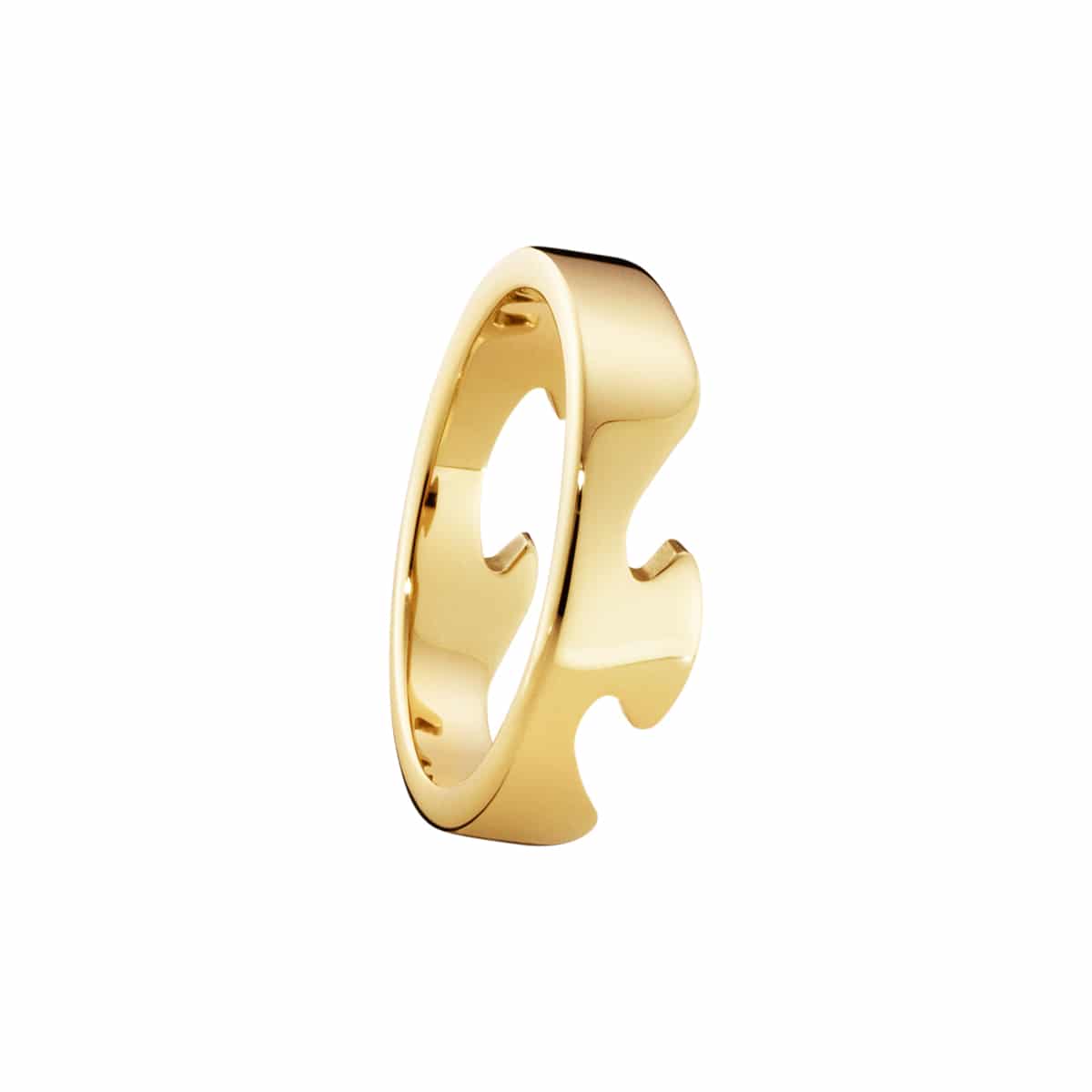 Fusionsring 18K yg ende. – fra Georg Jensen | Dirks Jewellery