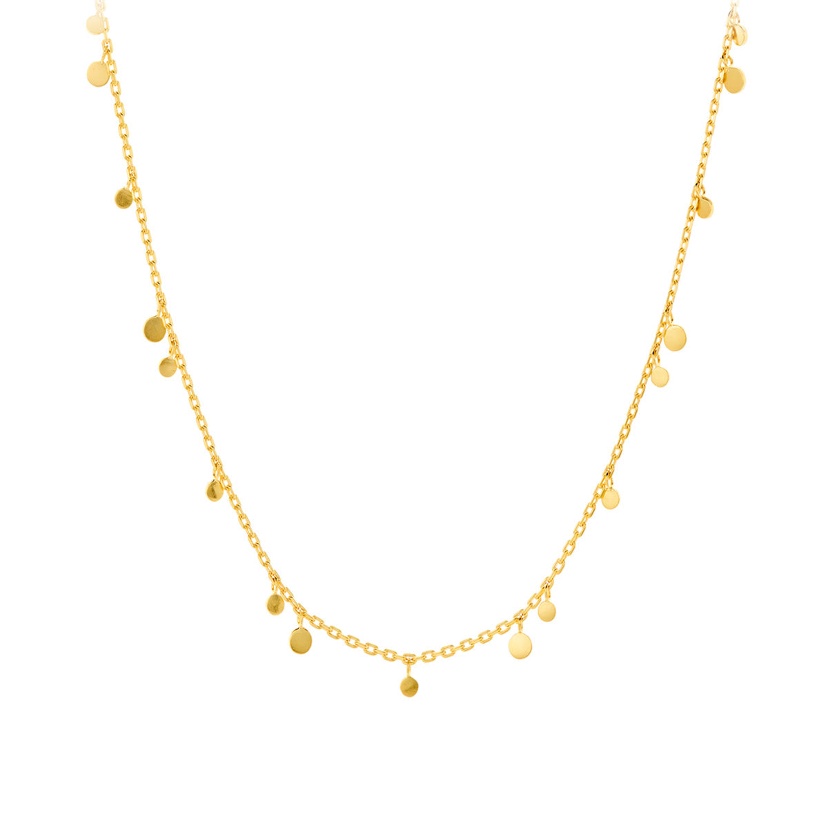 Glow Halskæde sølv forgyldt. – fra Pernille Corydon | Dirks Jewellery