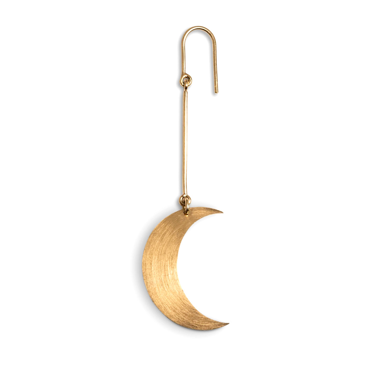 Half moon ørering forgyldt sølv – fra Jane Kønig | Dirks Jewellery