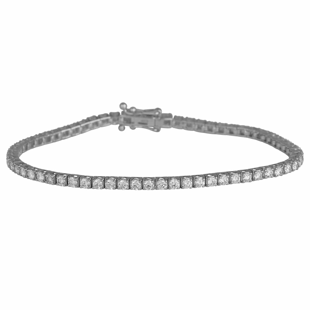 Heart, tennisarmlænke. 18K hvidguld m. brillanter. – No discount fra Dirks Jewellery | Dirks Jewellery