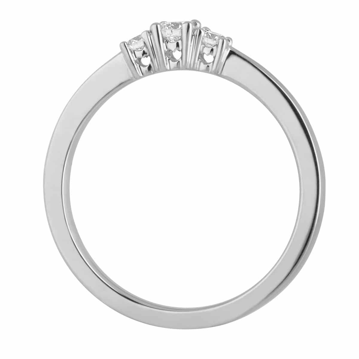 Heart Trilogi, 18K hvidguld m. brillanter.. – No discount fra Dirks Jewellery | Dirks Jewellery