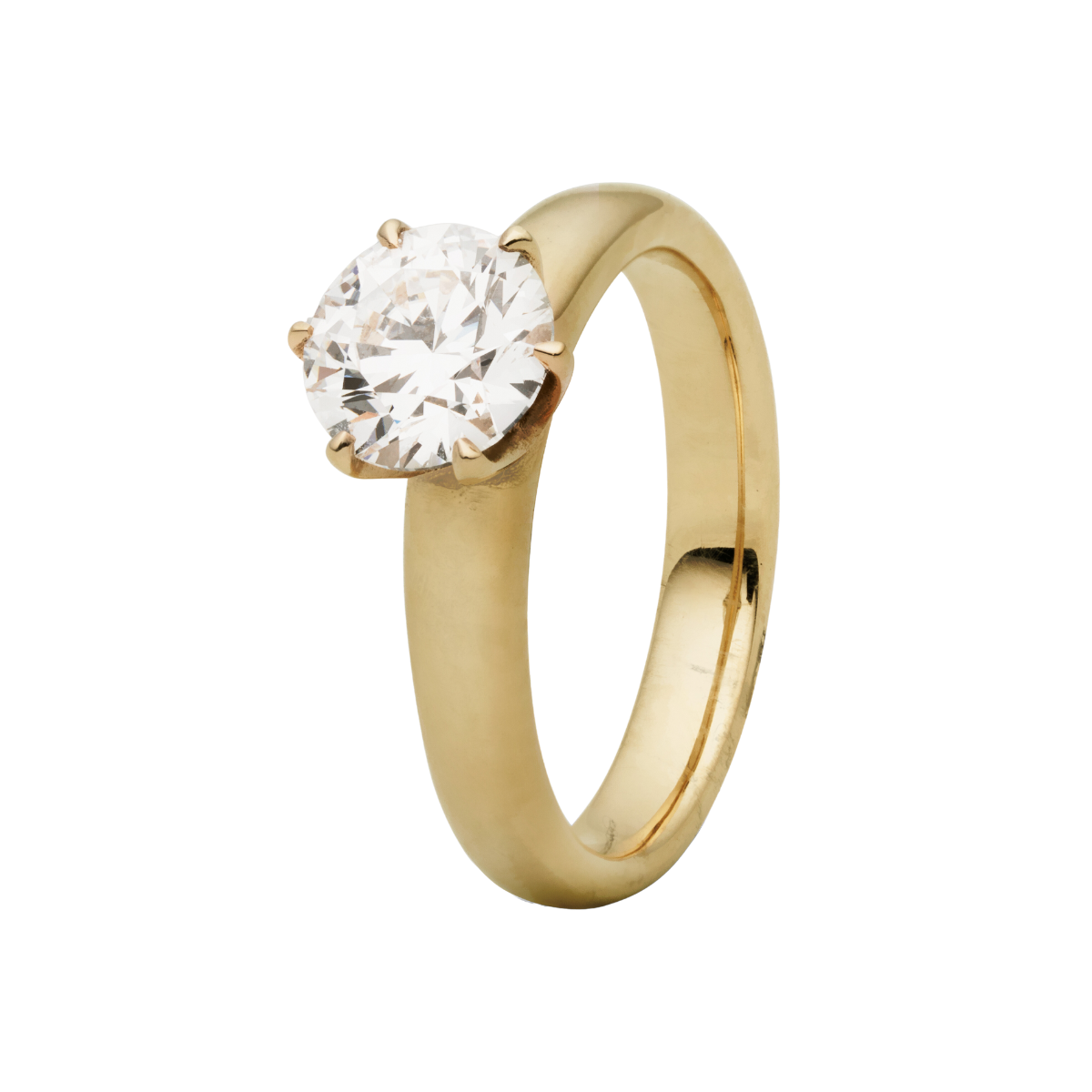 Hebe, 14K guldring m. LAB GROWN diamant – Promise Rings fra Dirks Jewellery | Dirks Jewellery