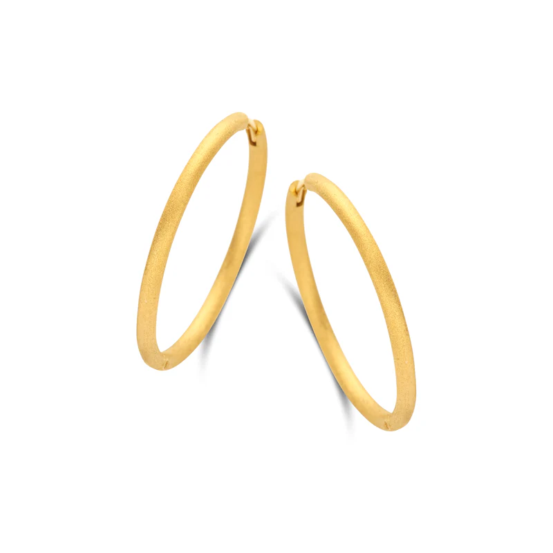 BALANCE HOOP 30MM RUSTIC – fra Spirit Icons | Dirks Jewellery