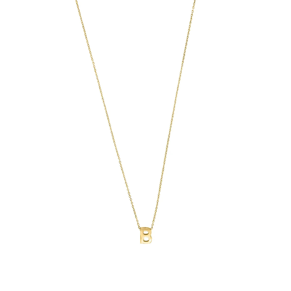 Letter halskæde, forgyldt – fra Mesh | Dirks Jewellery