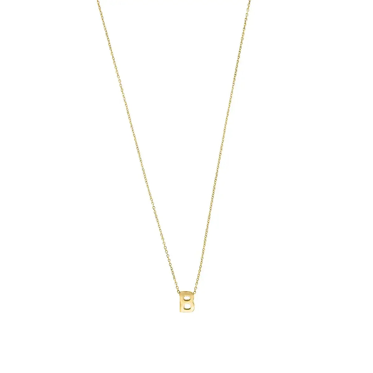 Letter halskæde, forgyldt – Ægte håndværk fra Dirks Jewellery