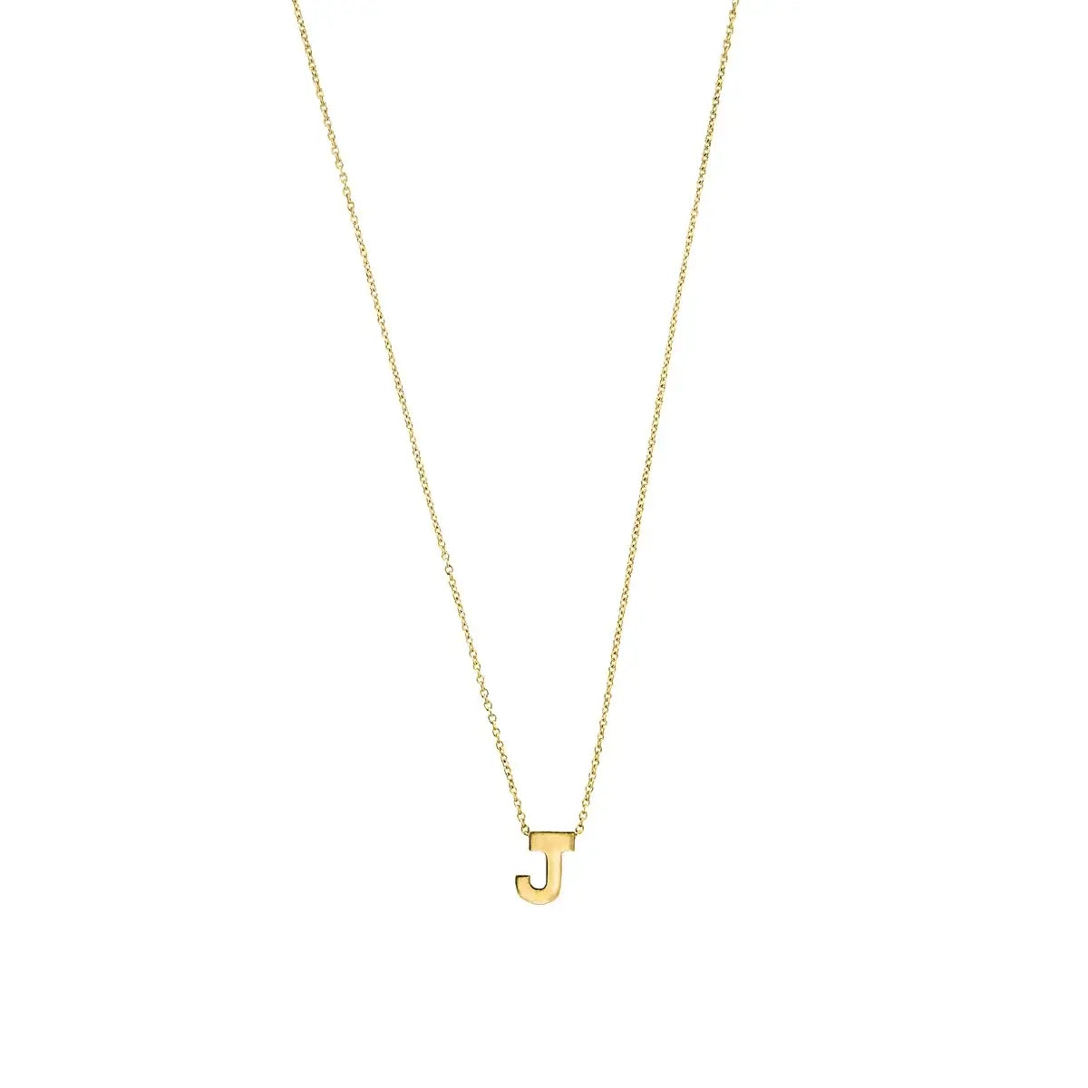 Letter halskæde, forgyldt – Ægte håndværk fra Dirks Jewellery