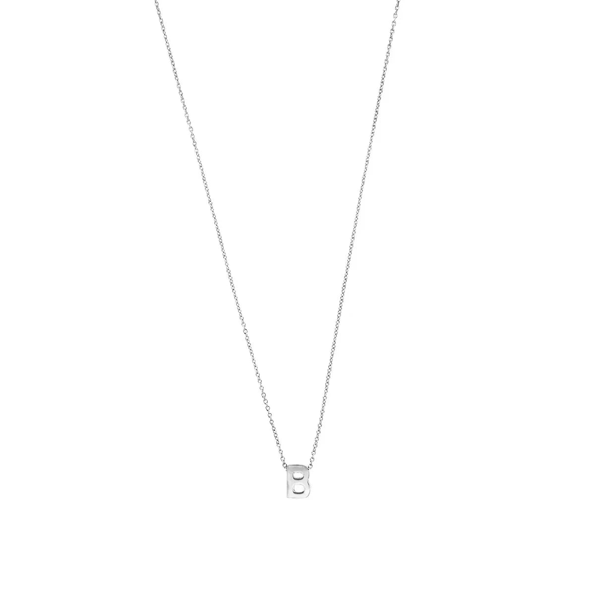 Letter halskæde, sølv – fra Mesh | Dirks Jewellery
