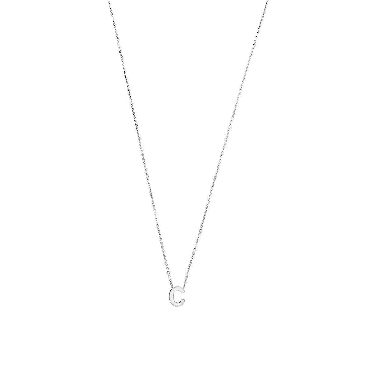 Letter halskæde, sølv – Ægte håndværk fra Dirks Jewellery