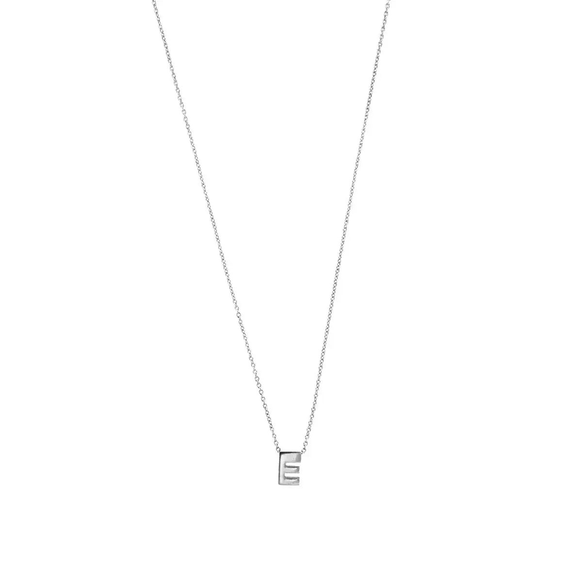 Letter halskæde, sølv – Ægte håndværk fra Dirks Jewellery