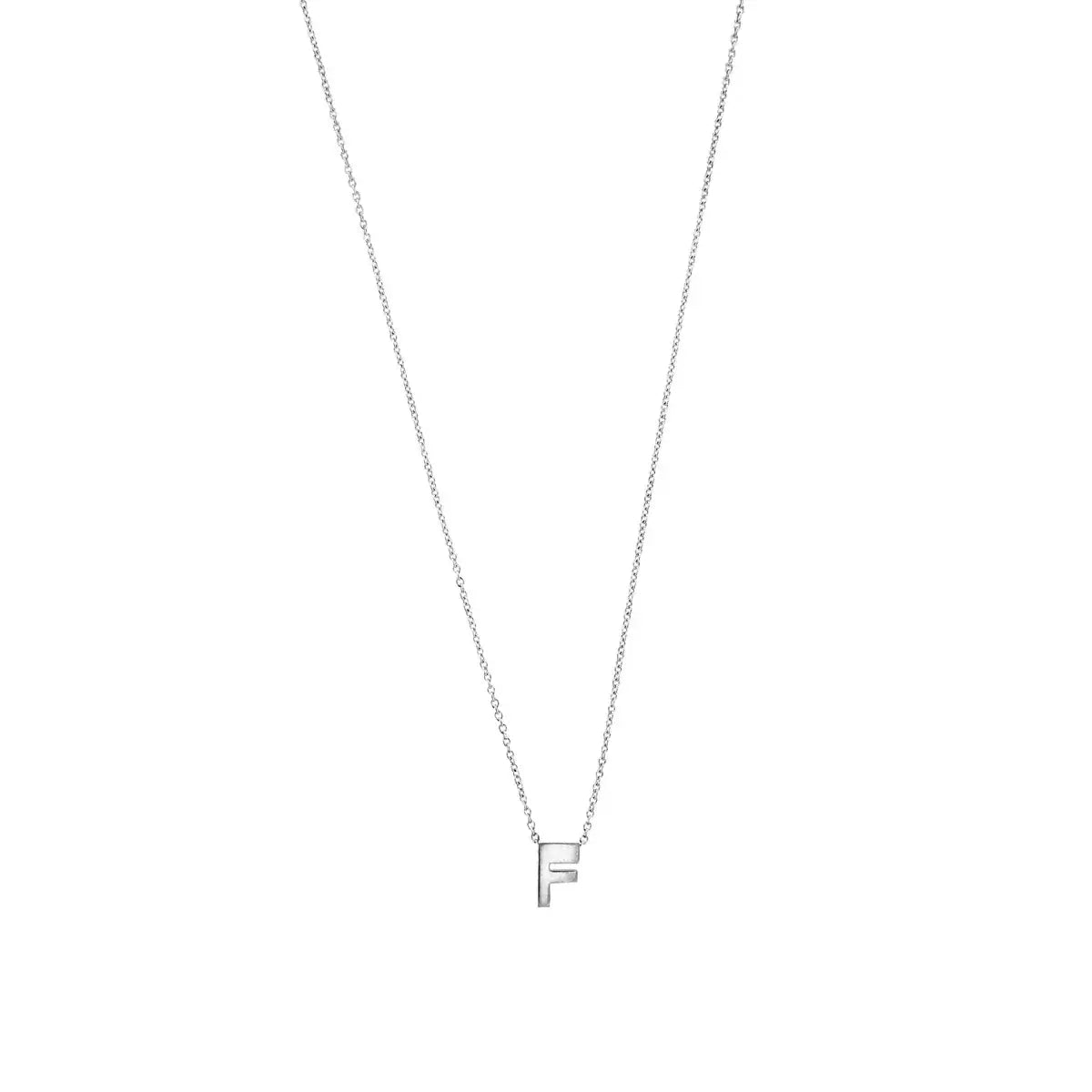 Letter halskæde, sølv – Ægte håndværk fra Dirks Jewellery