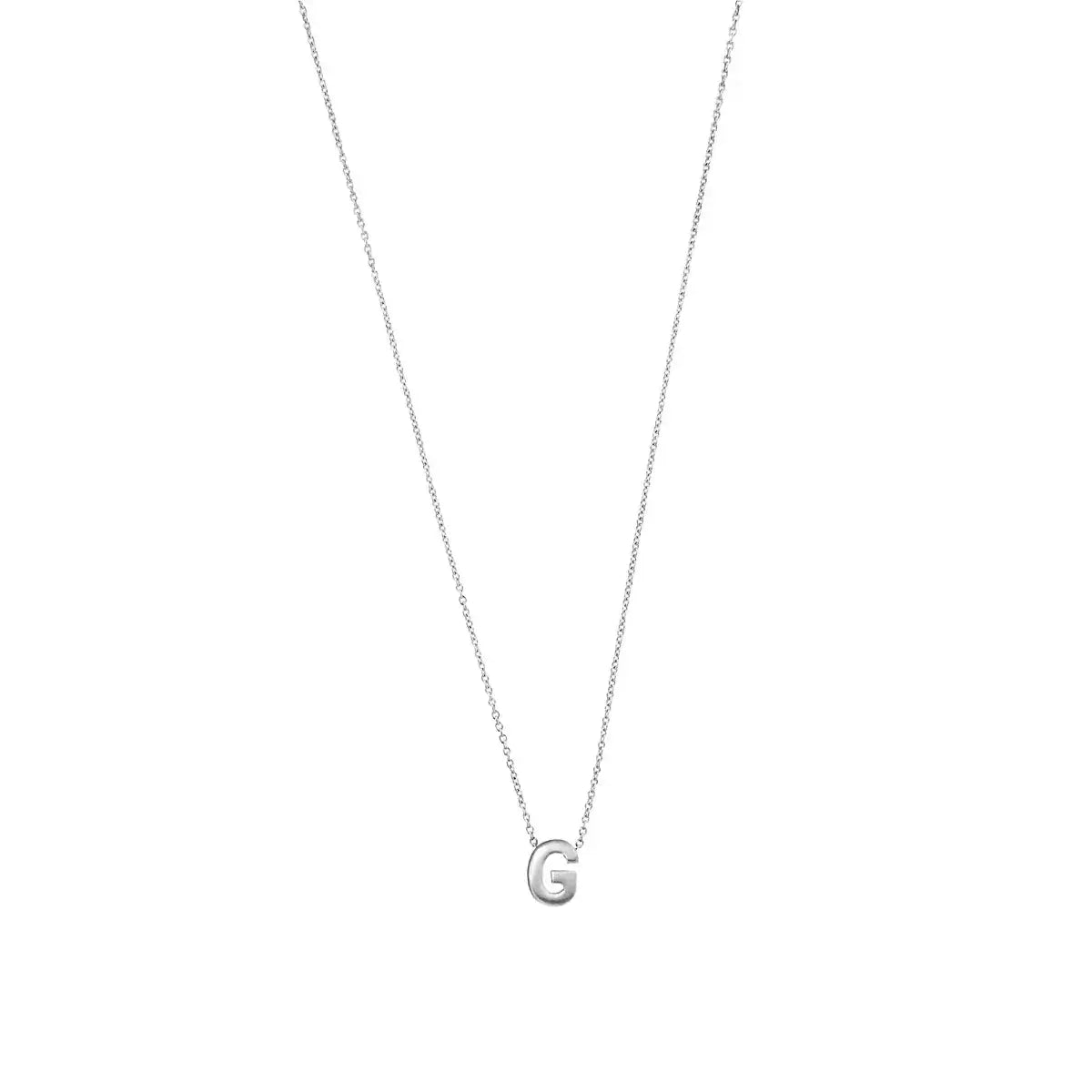 Letter halskæde, sølv – Ægte håndværk fra Dirks Jewellery