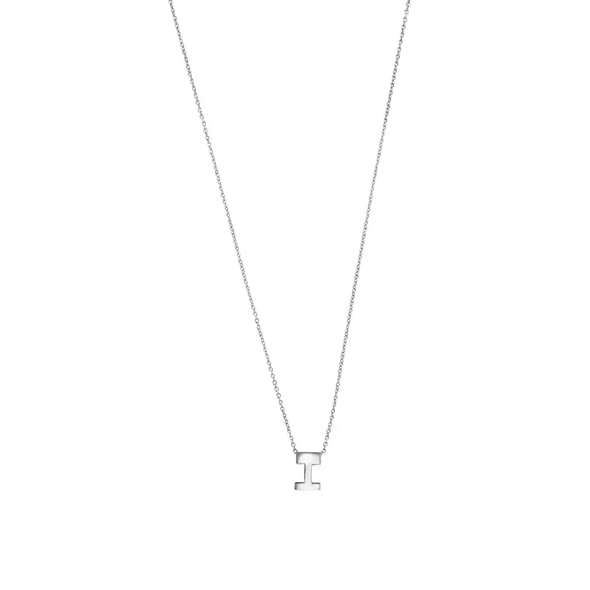 Letter halskæde, sølv – Ægte håndværk fra Dirks Jewellery