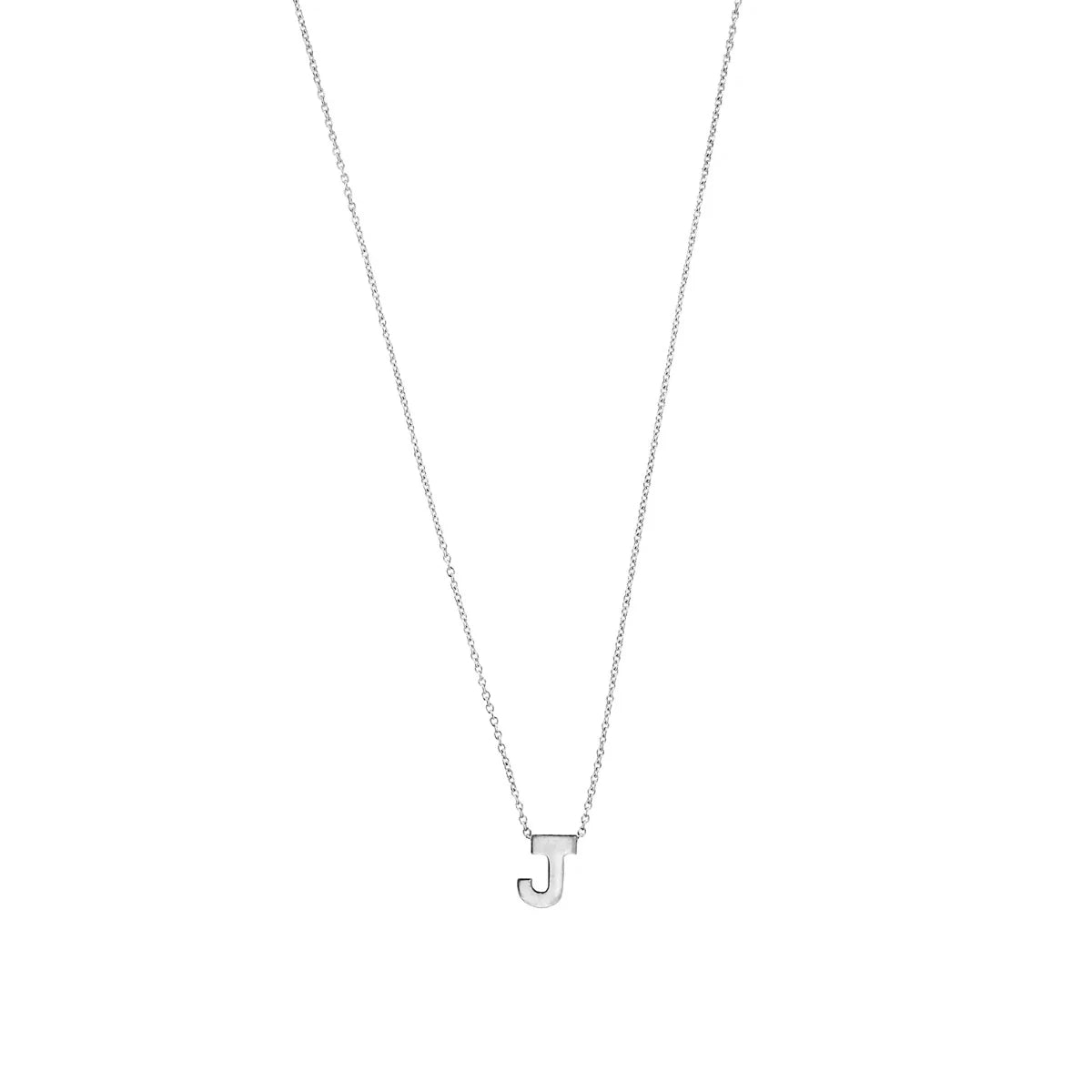 Letter halskæde, sølv – fra Mesh | Dirks Jewellery