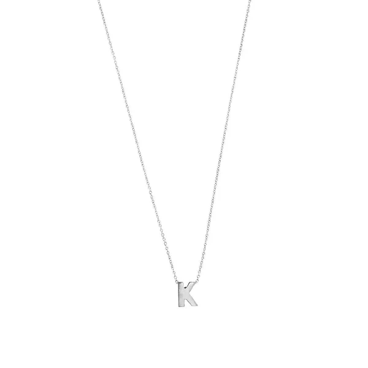 Letter halskæde, sølv – Ægte håndværk fra Dirks Jewellery