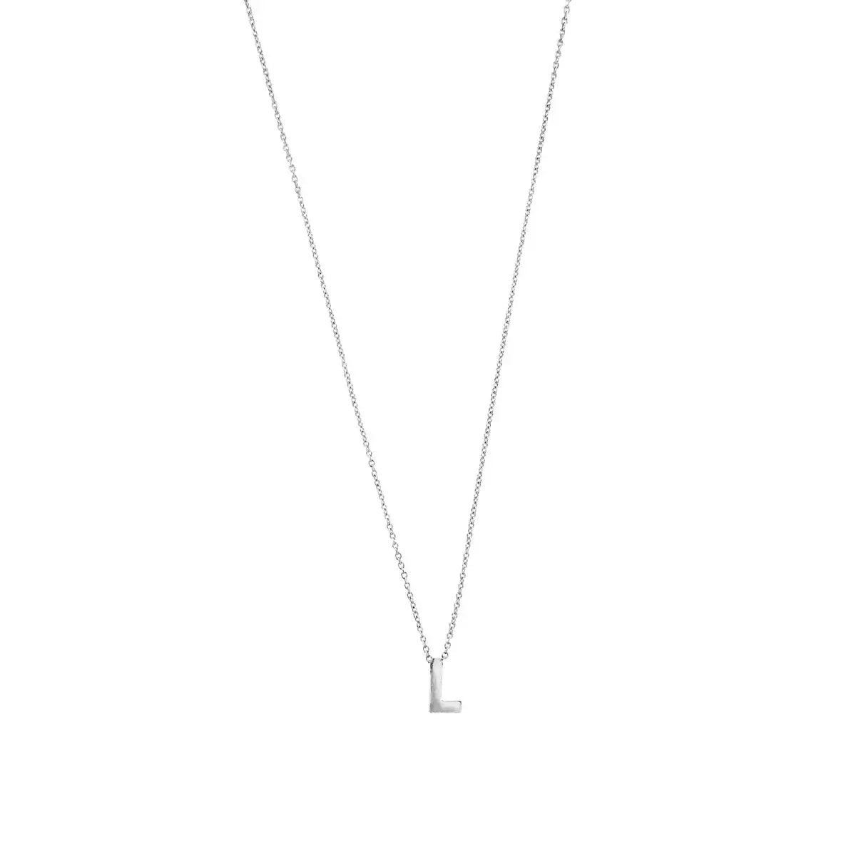 Letter halskæde, sølv – Ægte håndværk fra Dirks Jewellery