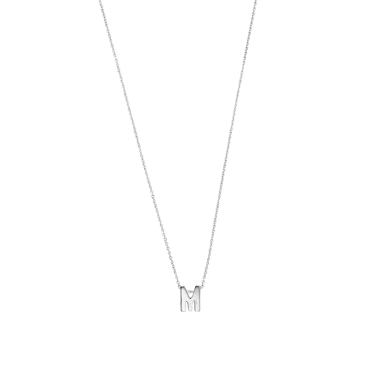 Letter halskæde, sølv – Ægte håndværk fra Dirks Jewellery