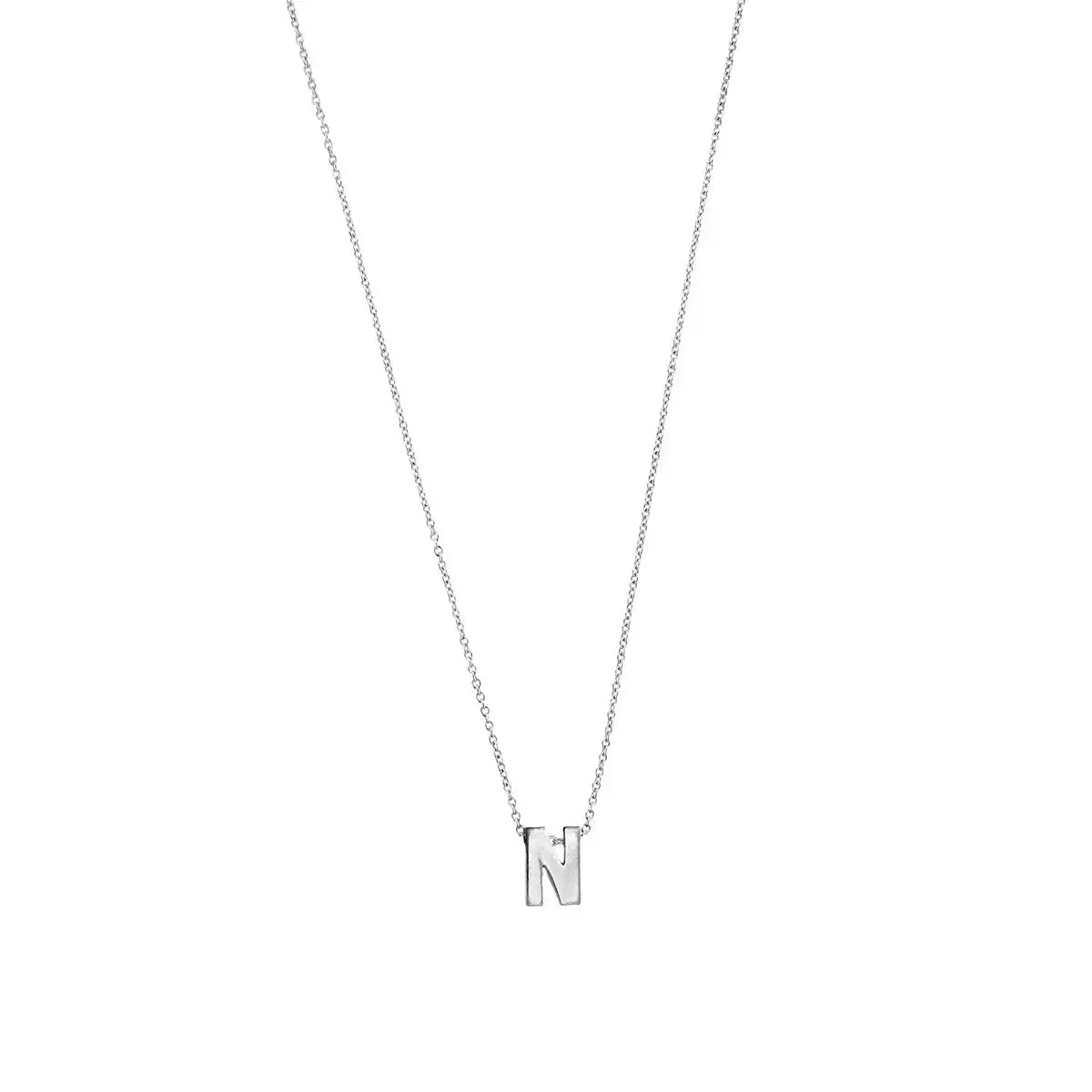 Letter halskæde, sølv – Ægte håndværk fra Dirks Jewellery