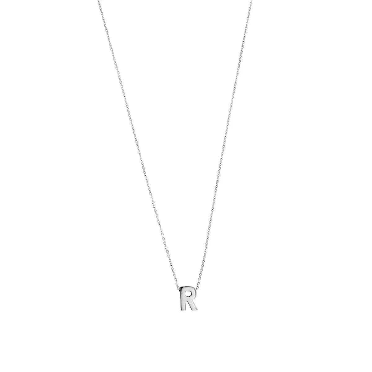 Letter halskæde, sølv – fra Mesh | Dirks Jewellery