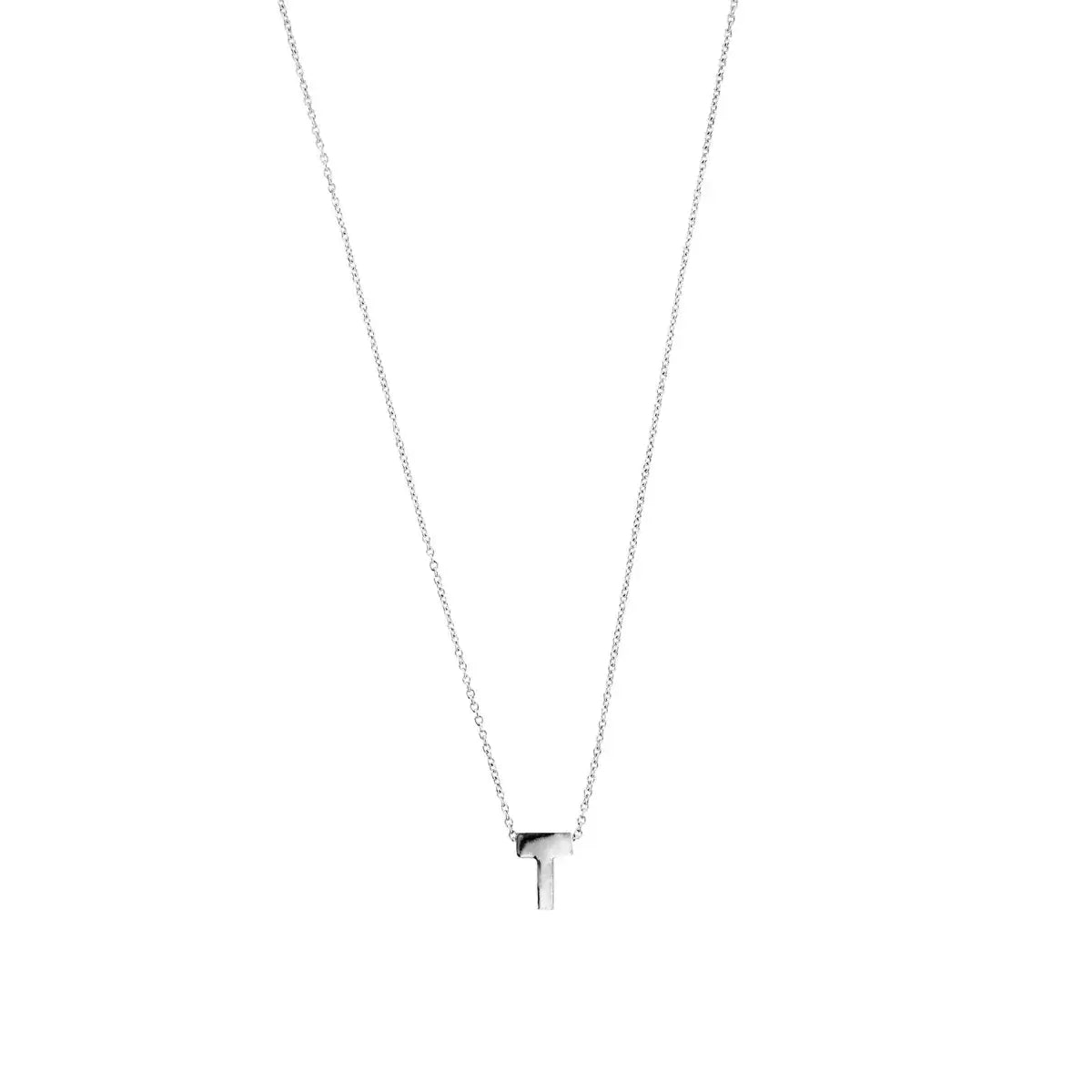 Letter halskæde, sølv – Ægte håndværk fra Dirks Jewellery