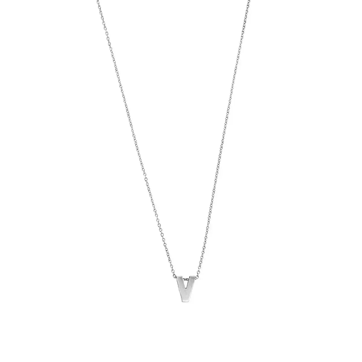 Letter halskæde, sølv – Ægte håndværk fra Dirks Jewellery