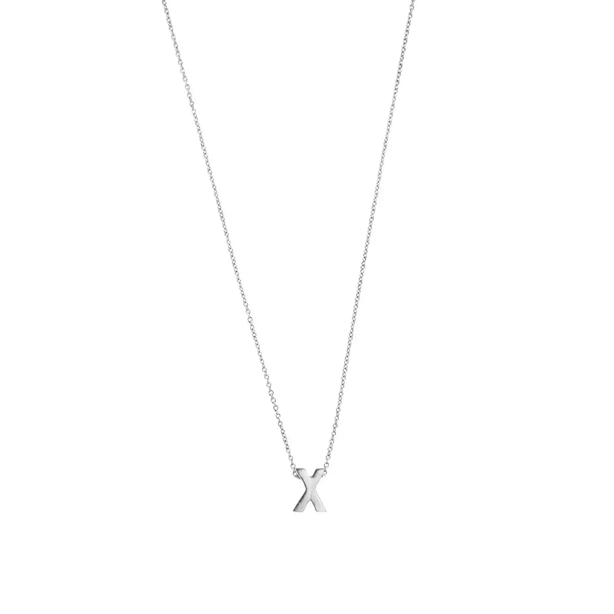Letter halskæde, sølv – Ægte håndværk fra Dirks Jewellery