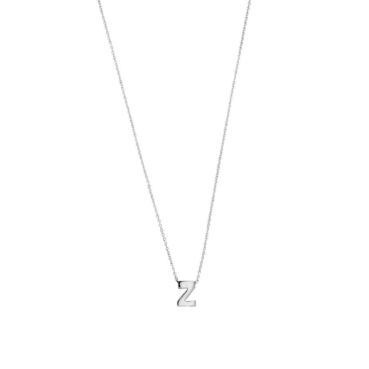 Letter halskæde, sølv – fra Mesh | Dirks Jewellery