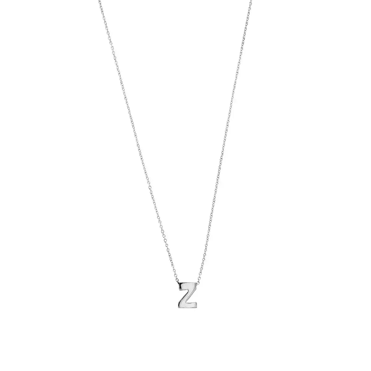 Letter halskæde, sølv – Ægte håndværk fra Dirks Jewellery