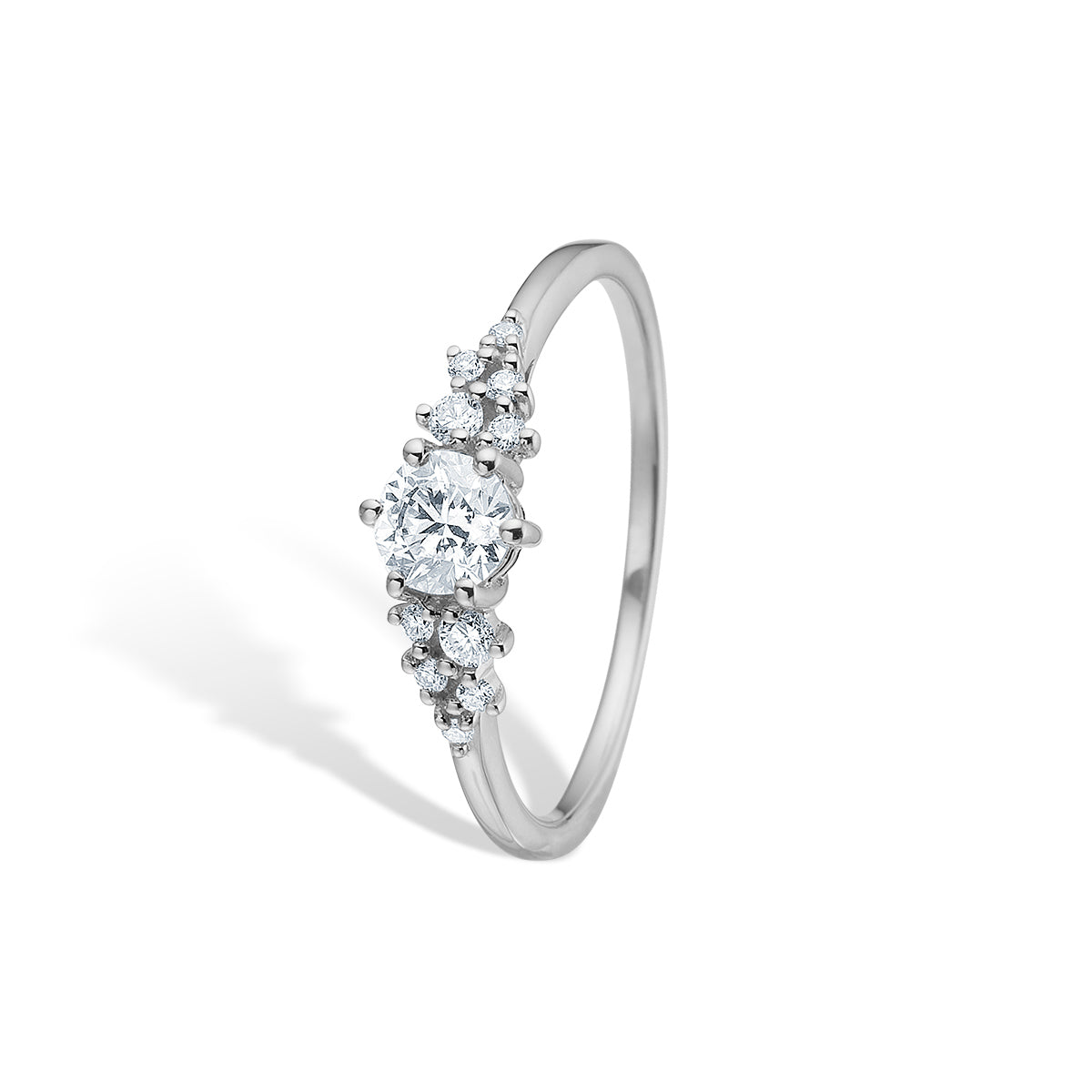 Lightning Ring 14K Hvidguld – fra Dirks Jewellery | Dirks Jewellery