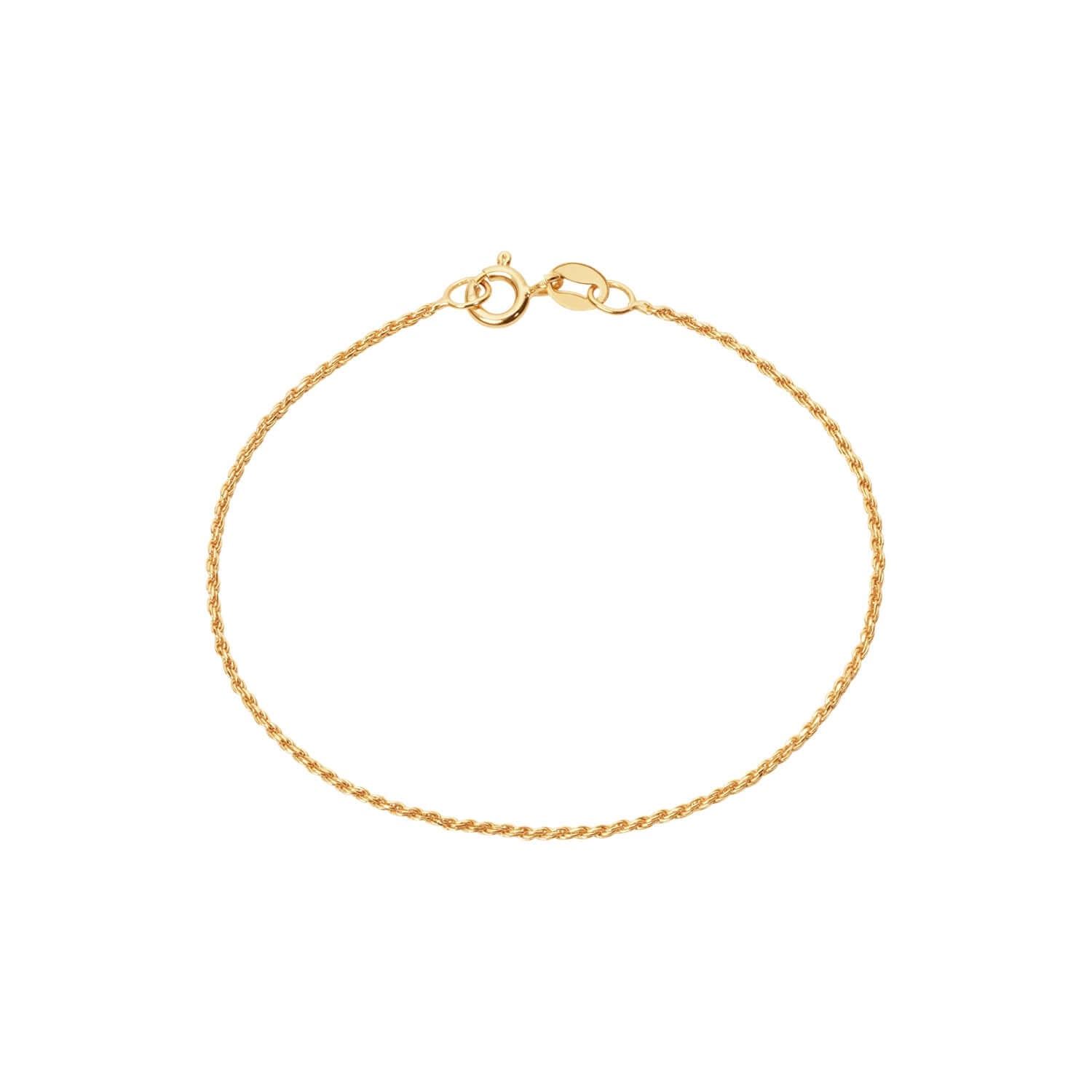 Small Twisted Sparkly Bracelet – Ægte håndværk fra Dirks Jewellery