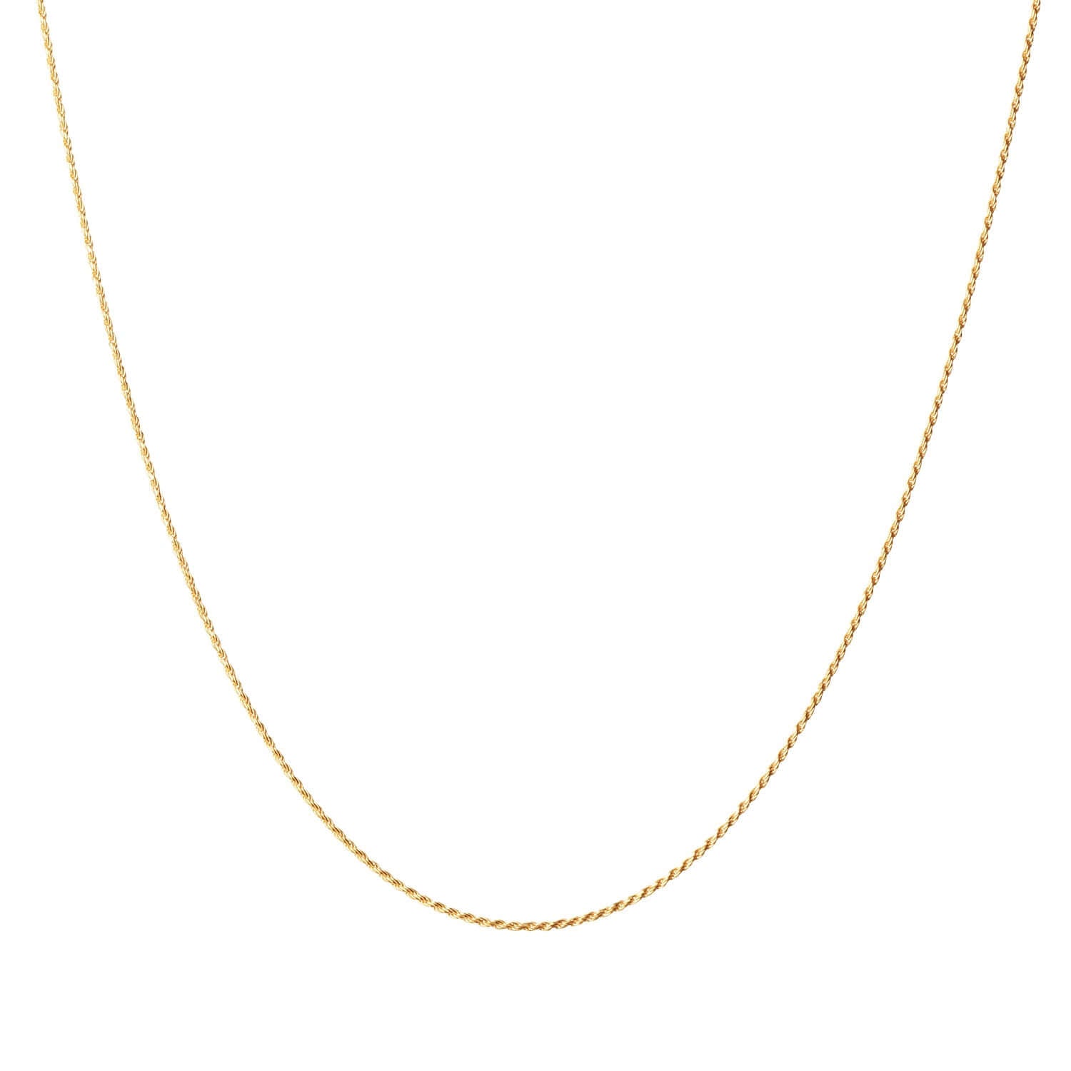 Small Twisted Sparkly Necklace – Ægte håndværk fra Dirks Jewellery