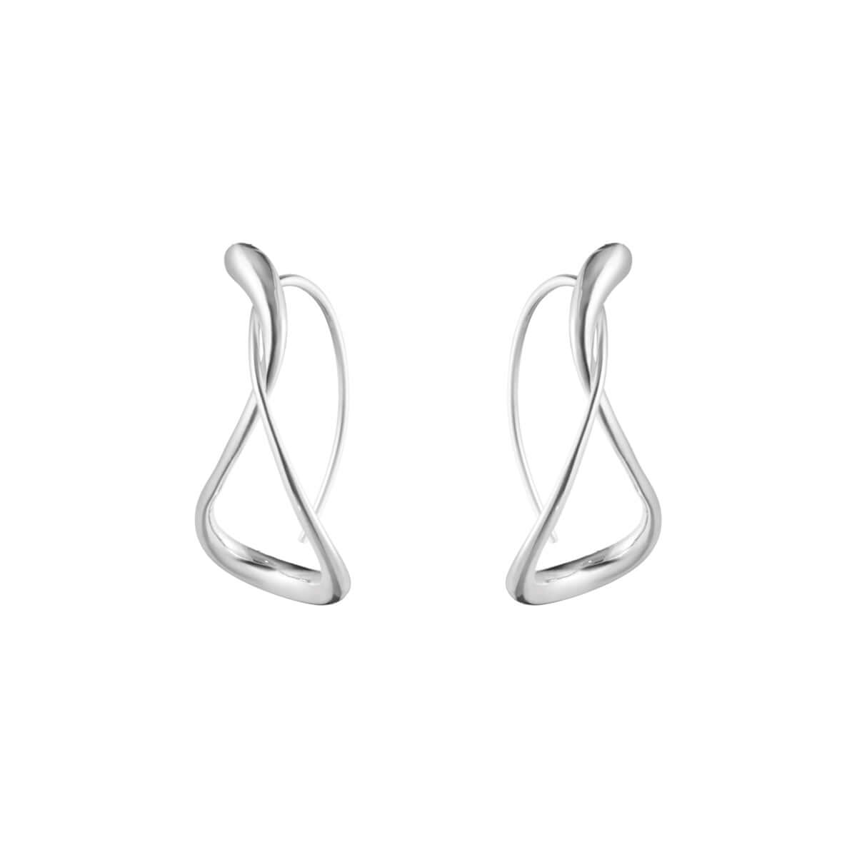 Mercy Large Earhoop Sølv – Ægte håndværk fra Dirks Jewellery