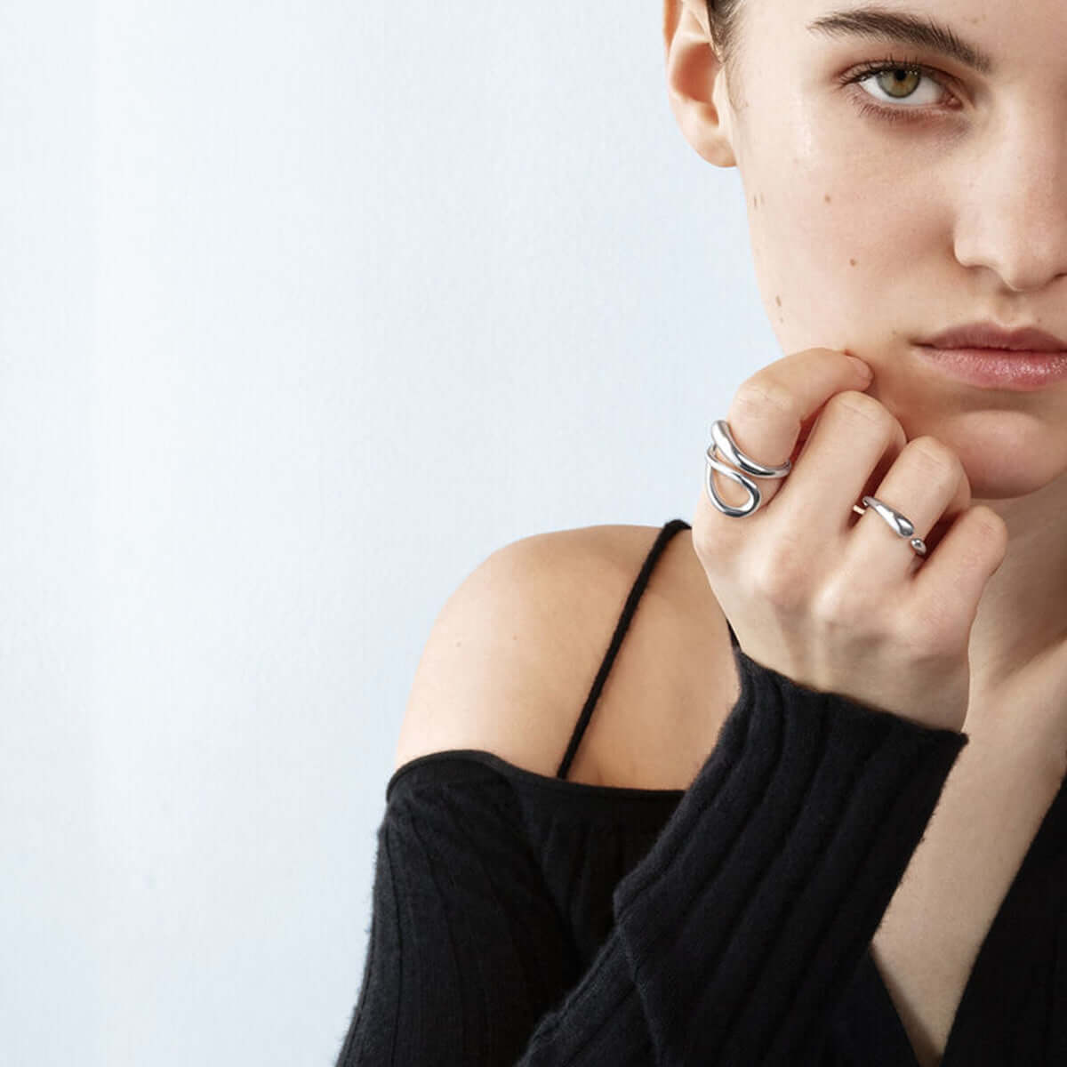 Mercy Swirl Ring Sølv – Ægte håndværk fra Dirks Jewellery