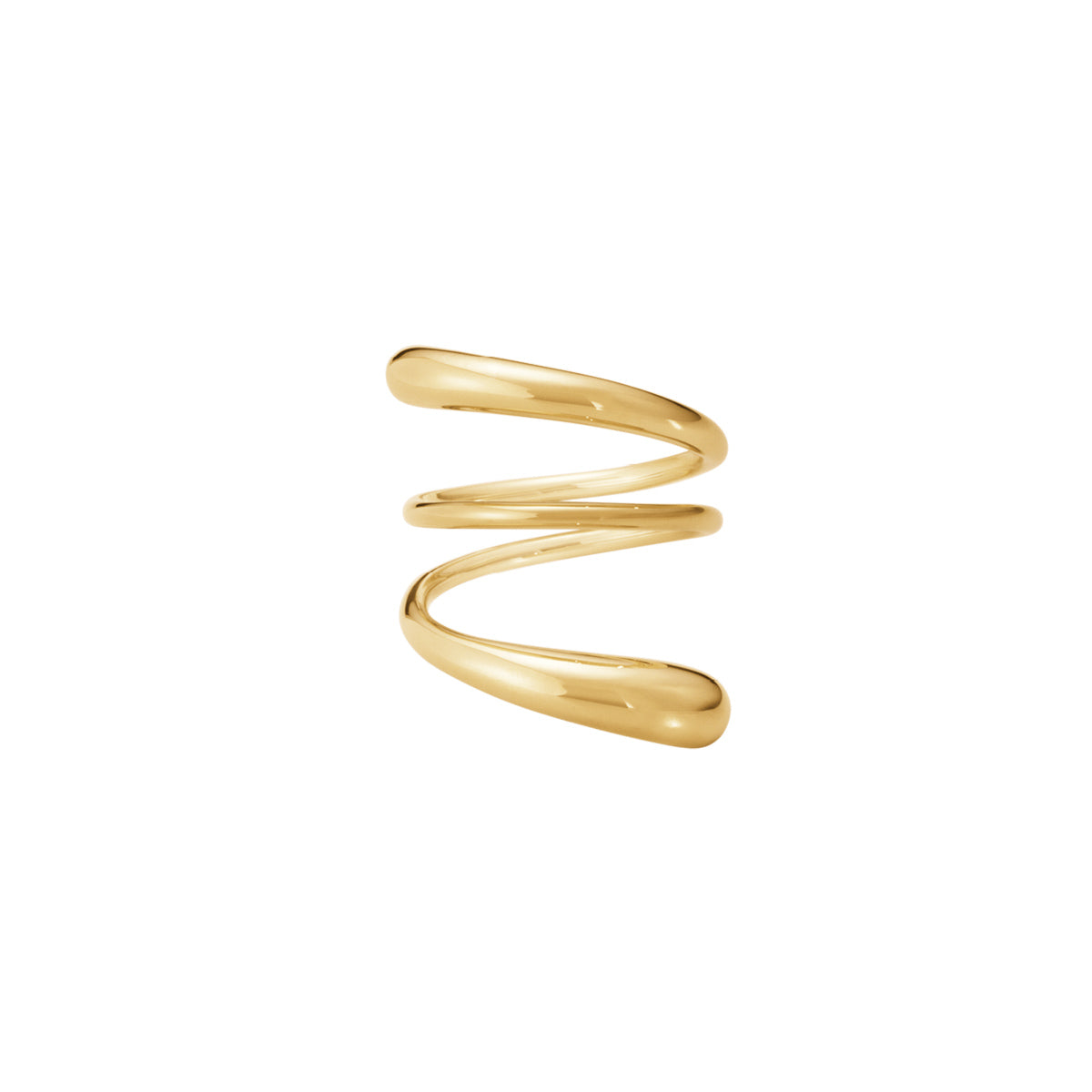 Mercy Twist Ring YG – fra Georg Jensen | Dirks Jewellery
