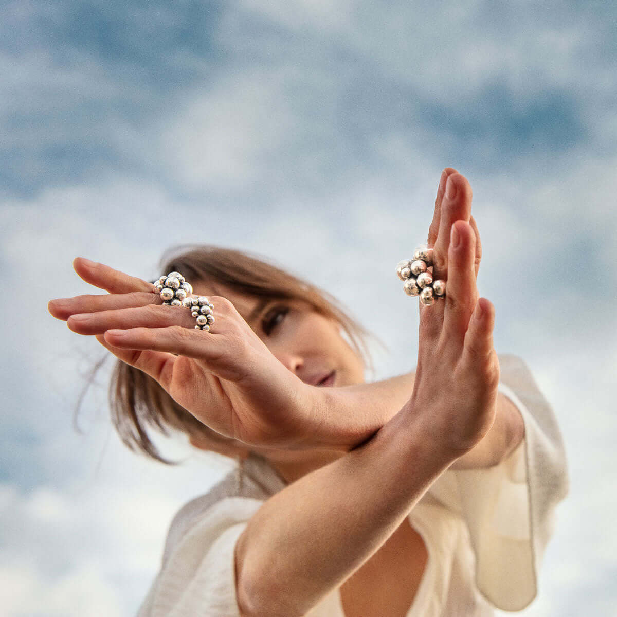 Grape ring, sølv – Ægte håndværk fra Dirks Jewellery