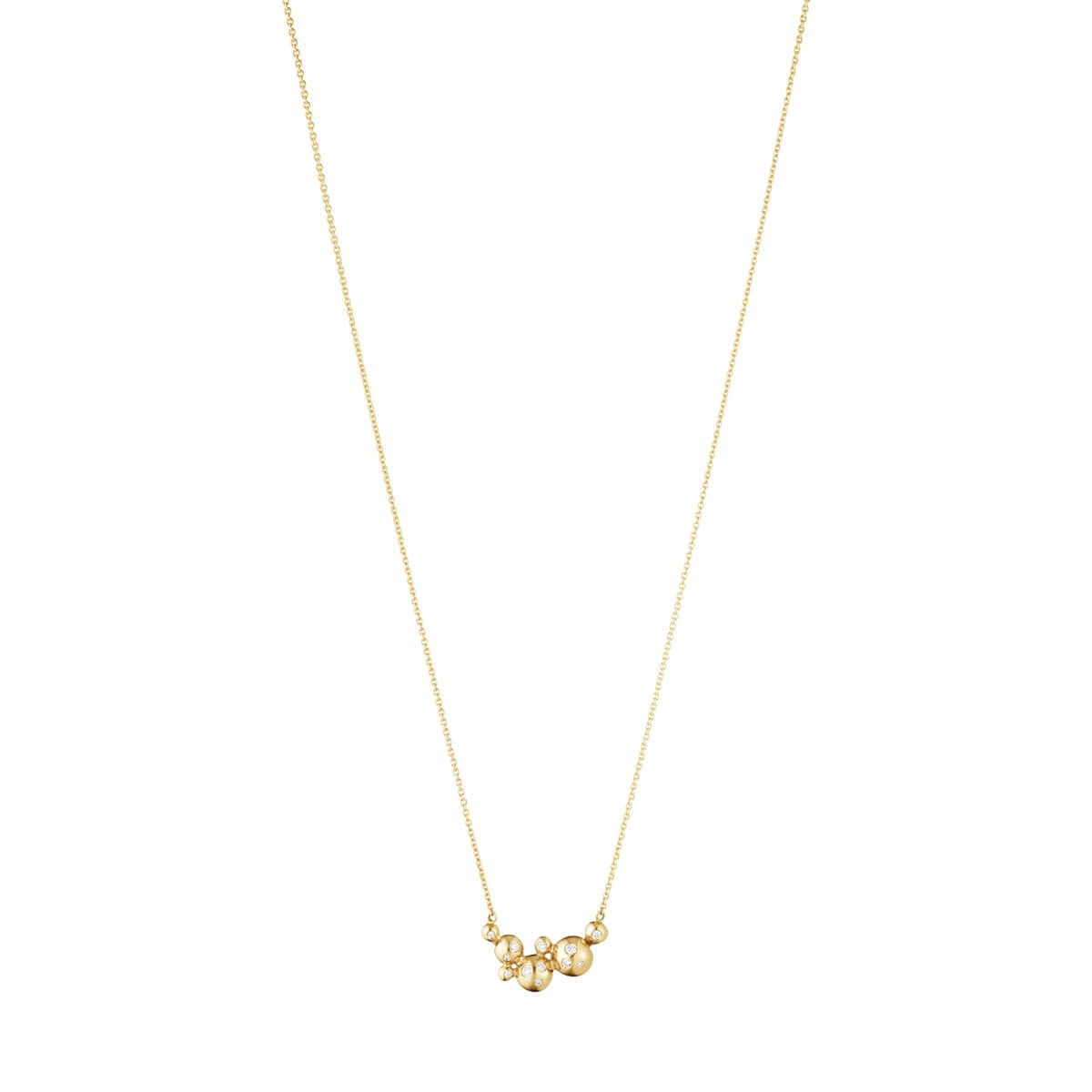 Grape, vedhæng 18K guld m. brillanter. – Ægte håndværk fra Dirks Jewellery