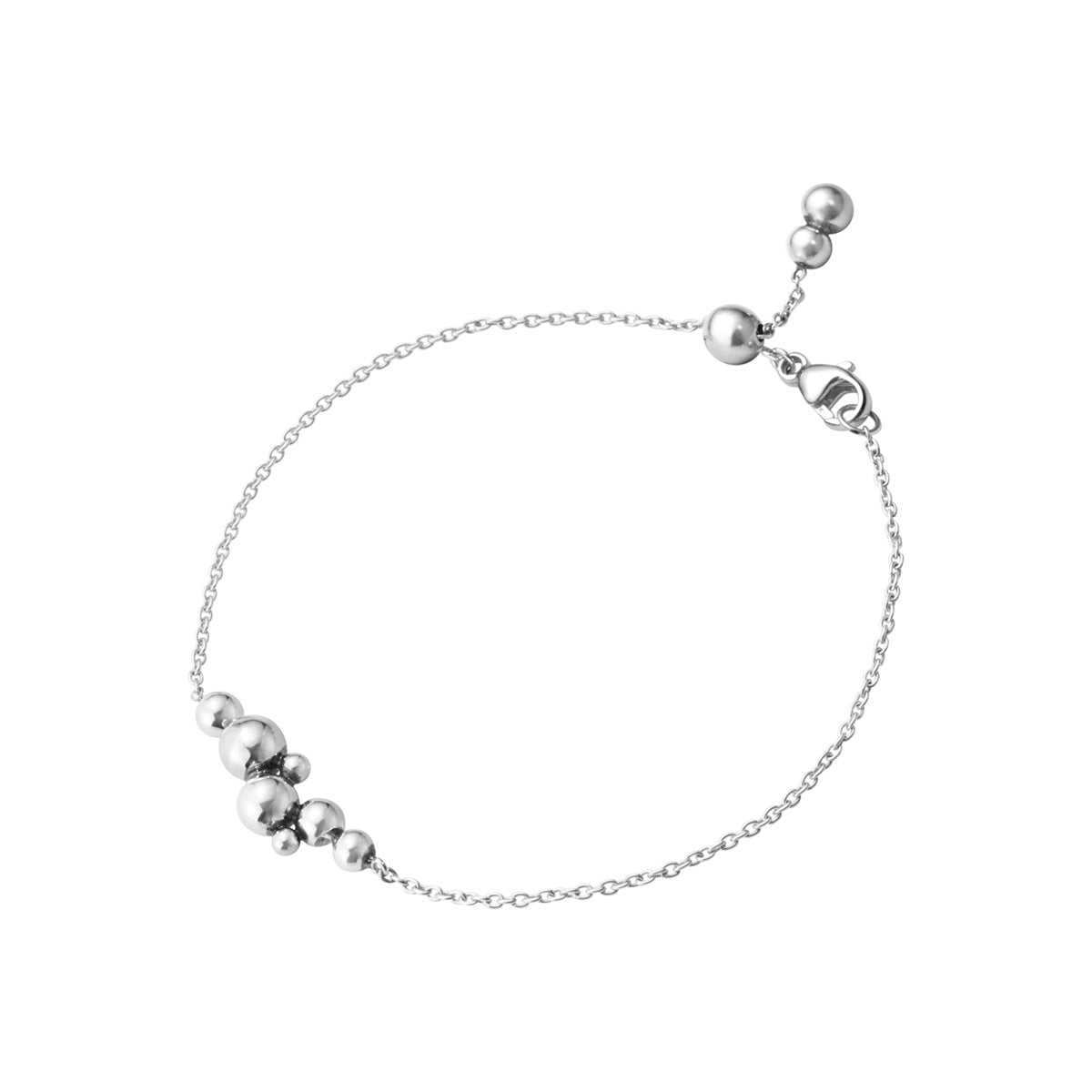 Grape, chain bracelet i sølv – fra Georg Jensen | Dirks Jewellery