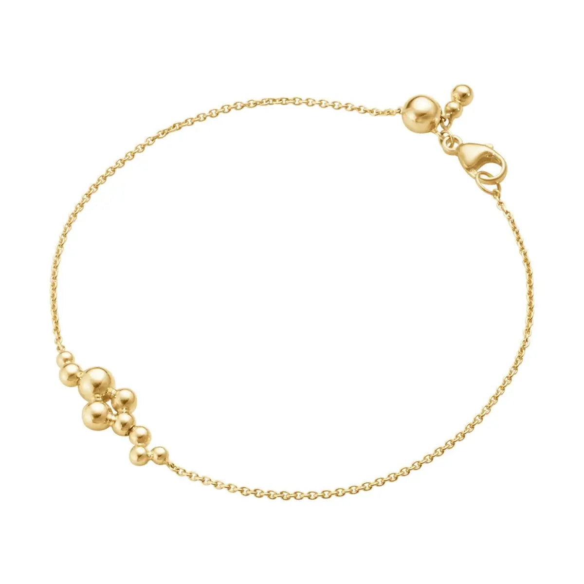 Grape kæde armbånd 18k guld 18 cm – Ægte håndværk fra Dirks Jewellery