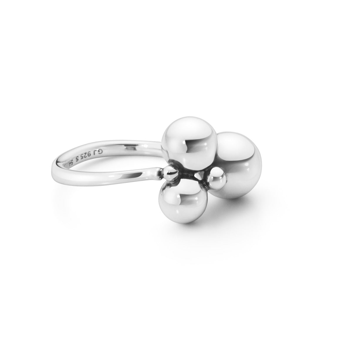 Grape ring, sølv – fra Georg Jensen | Dirks Jewellery