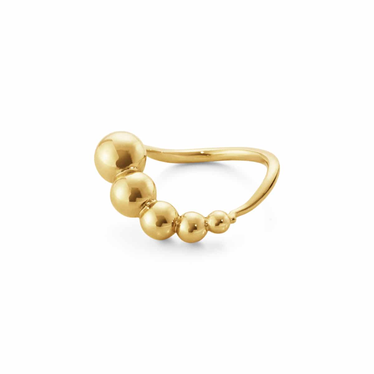Grape, smal ring 1551A 18K guld. – fra Georg Jensen | Dirks Jewellery