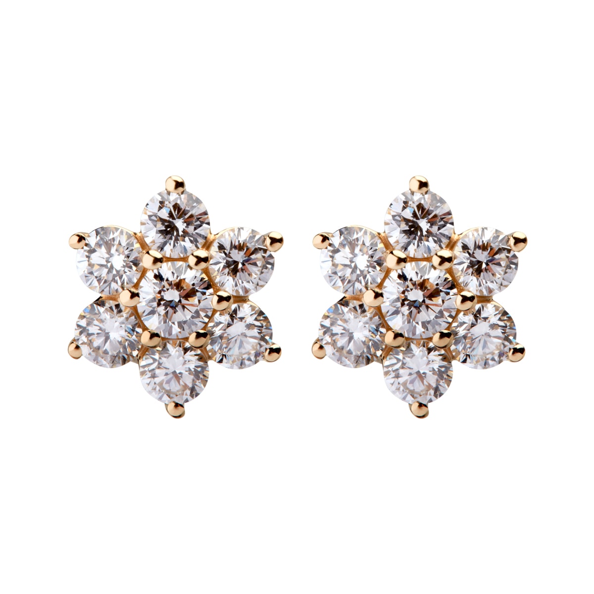 My Star ørestikker 10 mm, 14K guld m. brillanter – fra Dirks Jewellery | Dirks Jewellery