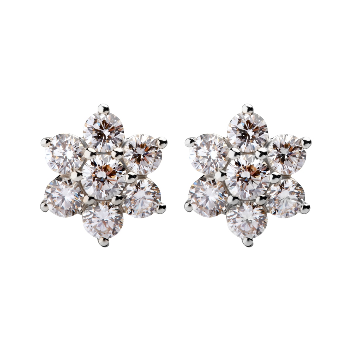 My Star ørestikker 10 mm, 14K hvidguld m. brillant – fra Dirks Jewellery | Dirks Jewellery