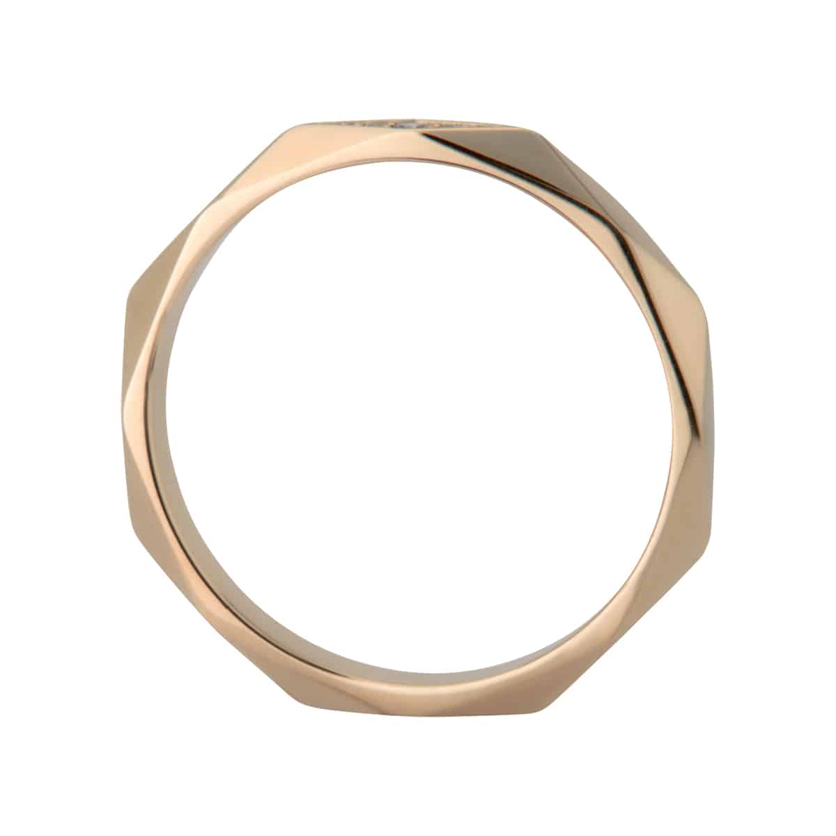 Octagon, 14K ring m. brillanter – fra Dirks Jewellery | Dirks Jewellery
