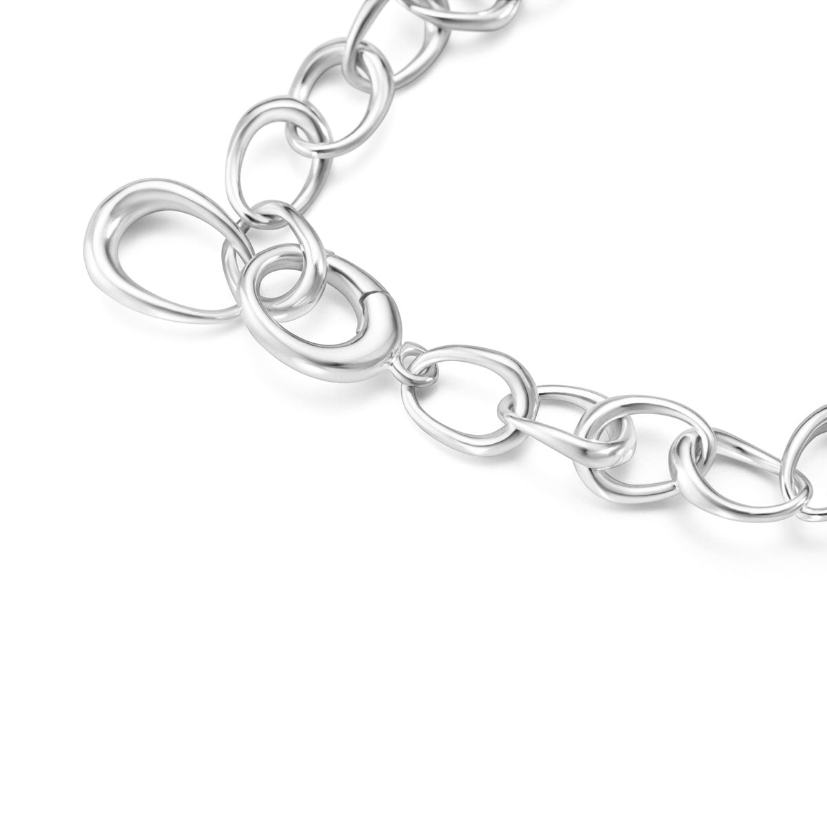 Offspring link bracelet, sølv – Link Bracelets fra Georg Jensen | Dirks Jewellery