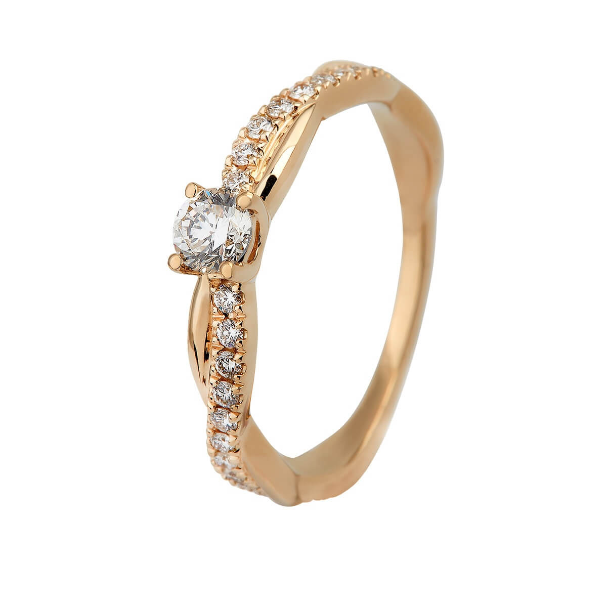 Pollux Ring 14K Gold – Ægte håndværk fra Dirks Jewellery