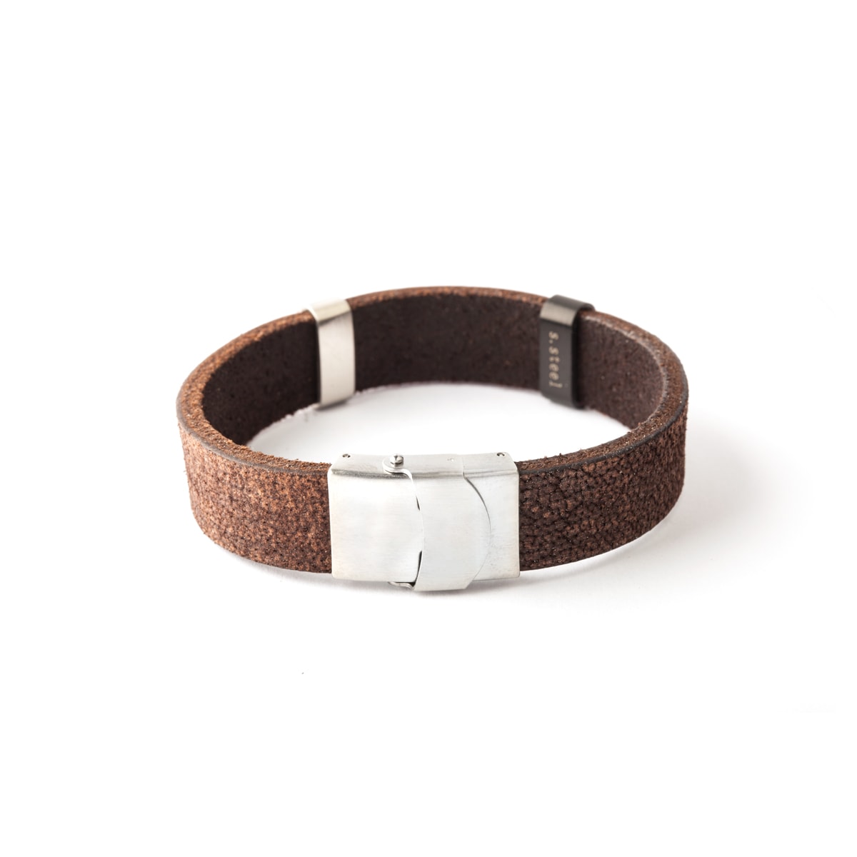 Armbånd, læder med bjælker – fra Dirks Jewellery | Dirks Jewellery