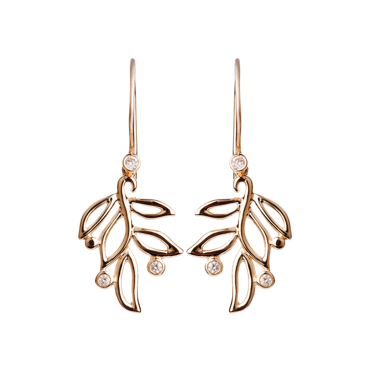 Blomster Ørehængere 14K Guld – fra Dirks Jewellery | Dirks Jewellery