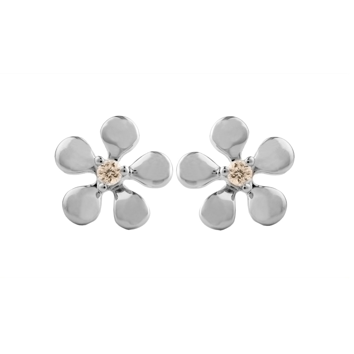 Flora Ørestikker Sølv – fra Dirks Jewellery | Dirks Jewellery