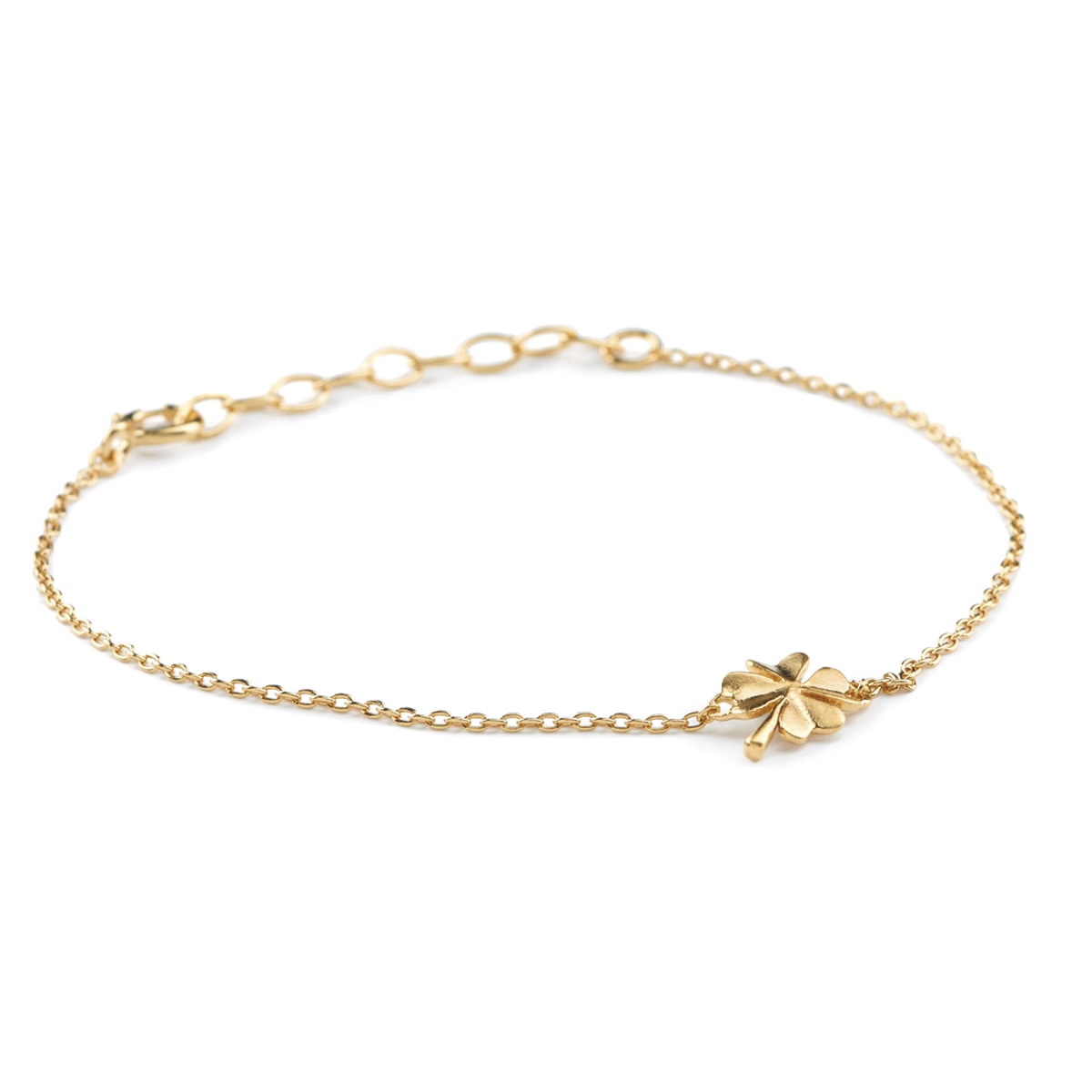 Clover Armbånd Forgyldt Sølv – fra Pernille Corydon | Dirks Jewellery